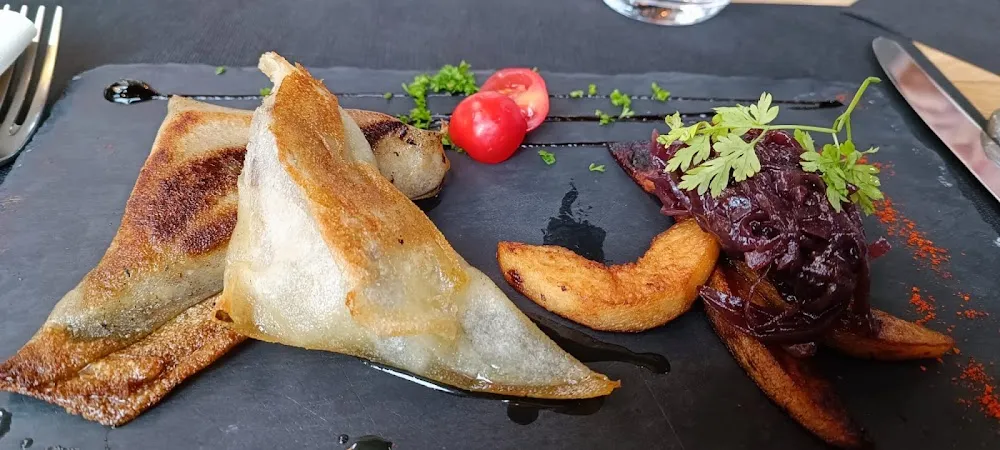 Croustillant Au Foie Gras Poêlé